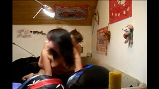 Sis Rides Bro's Cock While He Licks Her Nipples