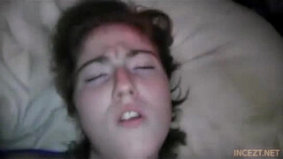 Mature Dad Gives Daughter Oral & Hairy Pussy Fucking