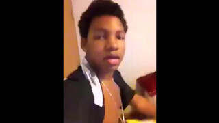 Black Mom Threesome: Ass Fucking Her Son & His Friend