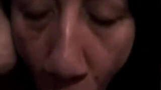 Granny Gives Son Blowjob, Licks His Balls Unashamedly