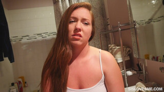 Sis Lets Brother Fuck Her Doggy-Style While Cleaning