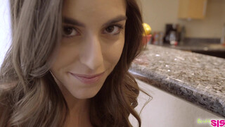 Bro Fucks Sister in Pussy on Shoulder Blades