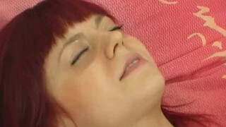 Redhead Mom Masturbates, Sweetly Sucks Her Son