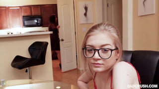 Husband Refuses to Suck, Wife Forced to Fuck Daughter's Mouth