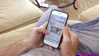 Gorgeous Little Sis Drives Brother Wild with Her Cock Craving