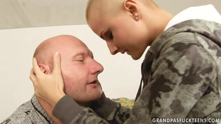 Granddaughter & Grandpa Sleep Together in Village: Bald Patsanka's Sexy Tryst