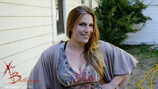 Sensual Petite Babe Masturbates & Cums Hard on Floor