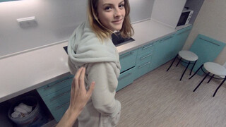 Secret Sibling Sex in the Kitchen: Brother & Sister Do It First Class