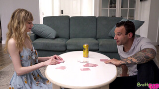 Sister Loses Card Game, Brother Takes Revenge With X-Rated Action
