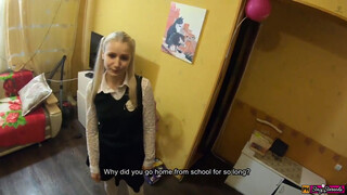 Russian Sibs' Failing Grade Leads to Intense Incestuous Sex