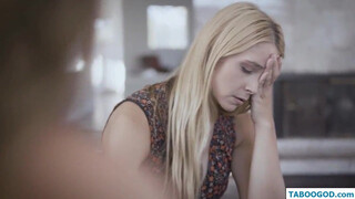 Old Dad Fucks Daughter & Wife - 2-Hole Pleasure for Dad!