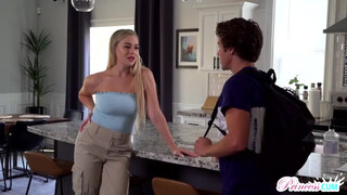 Brother Fills Sister-in-Law's Pussy w/ Thick Seed Video