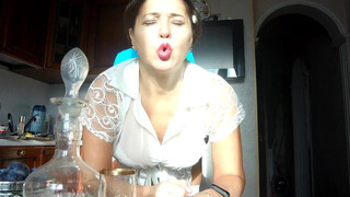 Stepmom Ass Fucked While Mopping Kitchen Floor: Passionate XXX Video